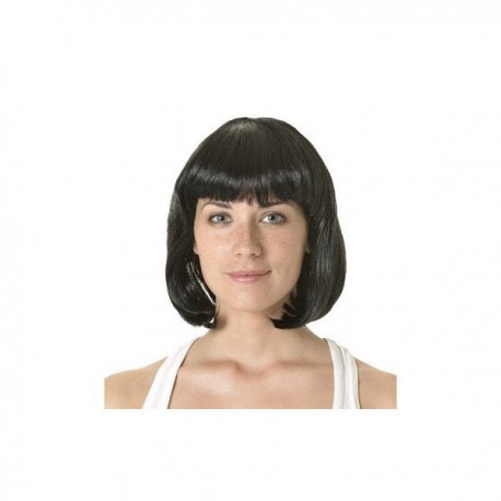 Peluca Charleston,Negra