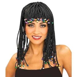 Peluca Bo Derek.Negra