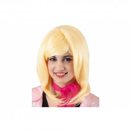 Peluca Corta Morena, Negra.