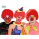 Peluca de Rizos. Roja.Payaso