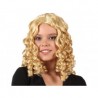 Peluca rizada Rubia.
