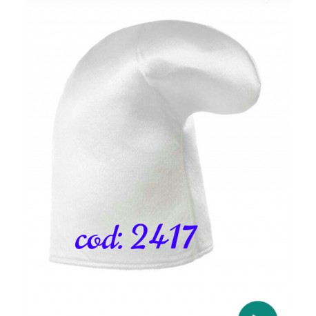 Gorro de Pitufo. Blanco