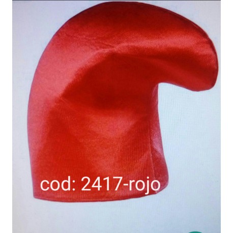 Gorro de Pitufo.,Rojo