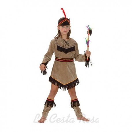 Disfraz de India. Talla 10-12