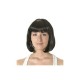 Peluca Charleston,Negra