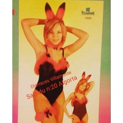 Lencería de Conejito,Negro.Talla Unica