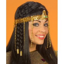 Diadema Egipcia-Cleopatra,con perlitas 