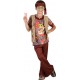 Disfraz de Hippie.Talla 7-9
