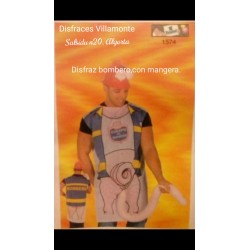 Disfraz Bombero Con Pene ,Sexy.Despedidas