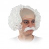 Peluca y bigote científico