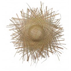  Sombrero de paja desfilorchado