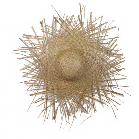  Sombrero de paja desfilorchado