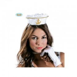 Gorro Marinera, mini con diadema