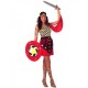 Disfraz de Gladiadora para mujer ,talla XS
