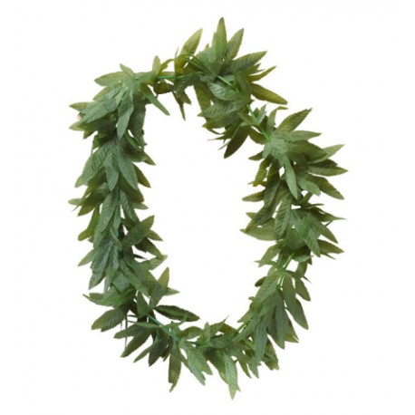 Collar de hojas de Maria