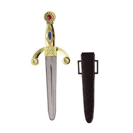 Puñal -Daga decorado con funda