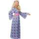 Disfraz Hippie-Años 60,Vestido elegante.Talla M