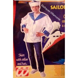 Casaca de Marinero con gorro.Unisex