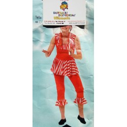 Disfraz Bañista antigua ..Talla 44