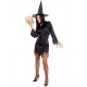 Disfraz de Bruja Negra.Talla unica
