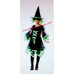 Disfraz de Bruja Halloween  T-5-6