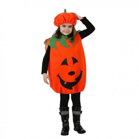 Disfraz de Calabaza.Talla 5-6..Halloween