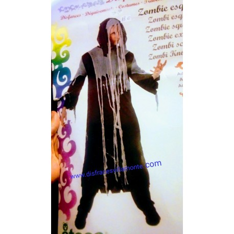 Disfraz de Zombie Esqueletico.Talla M-L