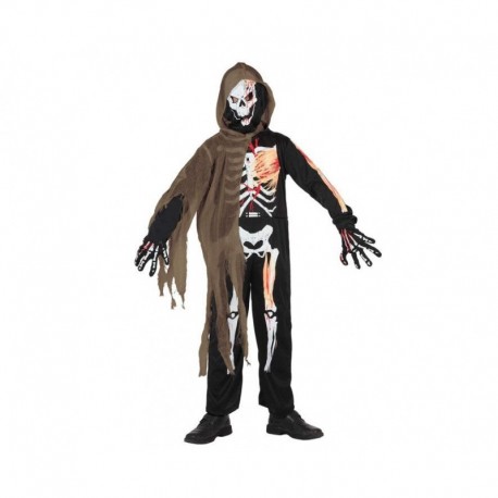 Disfraz de Esqueleto-Zombi,talla 3-4 años-Halloween