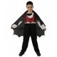 Disfraz Vampiro murciélago,talla 10-12-Halloween