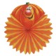  Rosetón calabaza abanico,colgar 46x51-Decoración Halloween