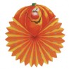  Rosetón calabaza abanico,colgar 46x51-Decoración Halloween