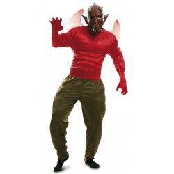 Disfraz Diablo Infernal,talla M-L...Halloween