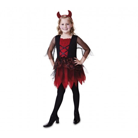Disfraz Diablita,talla 7-9...Halloween