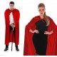 Capa Terciopelo roja con capucha ,Unisex