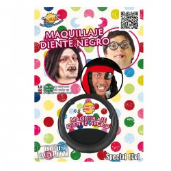 Maquillaje Diente Negro.