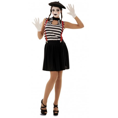 Disfraz Mimo mujer,talla M-L