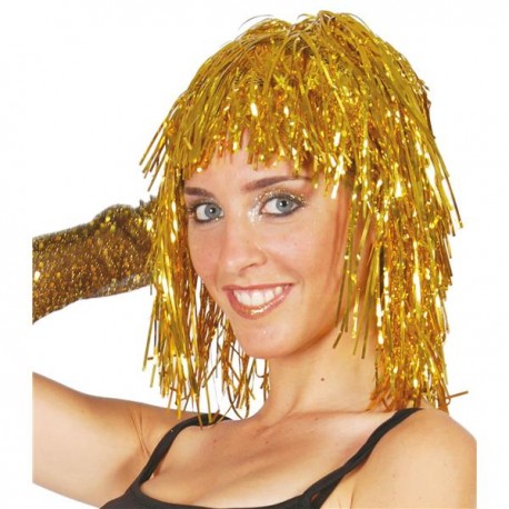 Peluca Fashion Dorado.