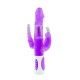 Vibrador.Pretty Bunny triple placer rotativo morado
