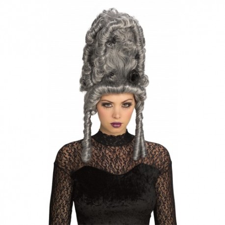 Peluca Epoca. Gris