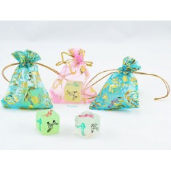 Dado sexy con posturas eróticas.