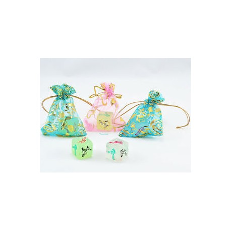 Dado sexy con posturas eróticas.