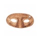 Antifaz colombina,Oro..Glitter-Purpurina