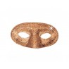 Antifaz colombina,Oro..Glitter-Purpurina