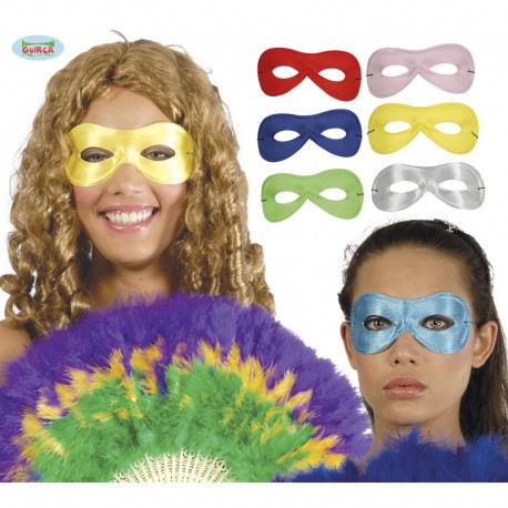 Antifaz  Seda, colores surtidos