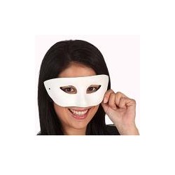 Antifaz blanco ,para pintar 