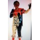 Disfraz Arlequín o Bufón,talla 9-11 años