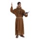 Disfraz Fraile o Monje,marrón Talla X/L