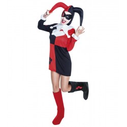 Disfraz Jelly Kim ,Arlequín o  Bufón ..Talla 10-12