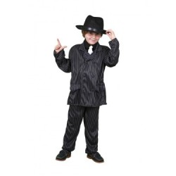 Disfraz Ganster-Gangster,Años 20..talla 7-9