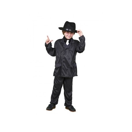 Disfraz Ganster-Gangster,Años 20..talla 7-9